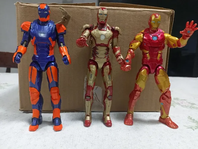 Figuras Marvel Legends Iron Man/Homem de Ferro Hasbro!