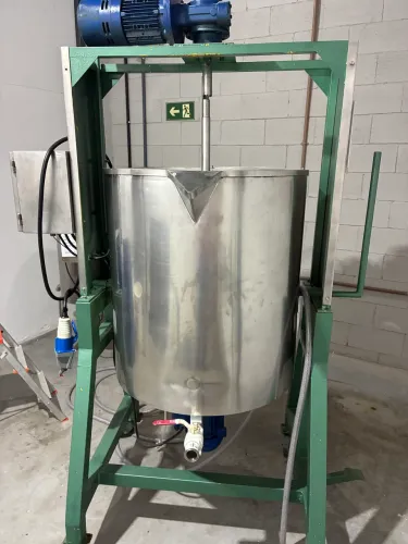 Reator Tanque Inox 250kg Cosmeticos e Quimicos