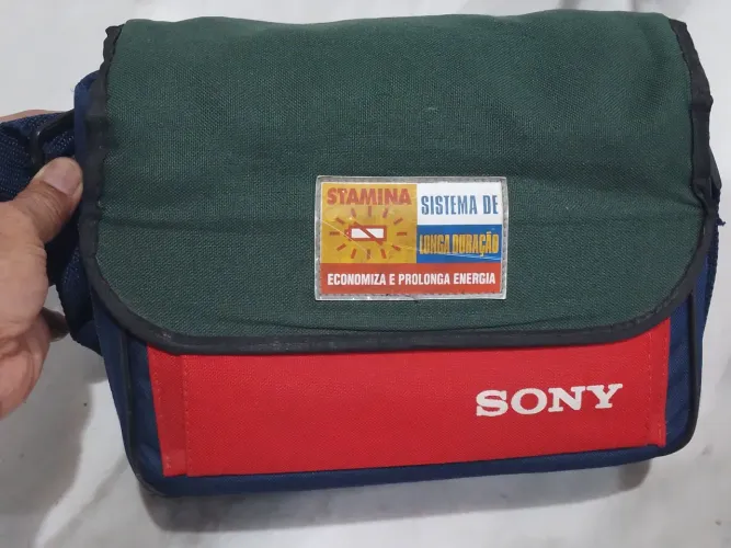 Bolsa Sony para guardar sua câmera