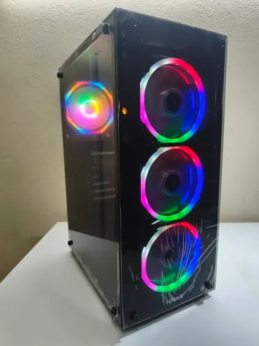 PC GAMER i5 3,0GHz, 8GB memória, SSD novo de 256GB. Placa vídeo GTX 1050 TI. Super Rápido