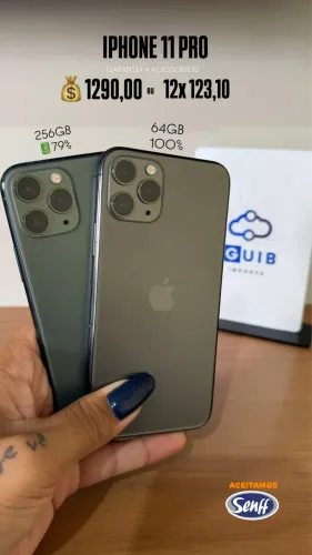 IPHONE 11 PRO 64GB/256GB COL GARANTIA 