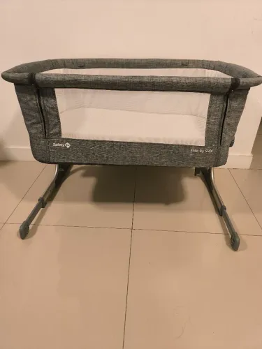 Berço Safety 1st Side by Side + 3 lençóis