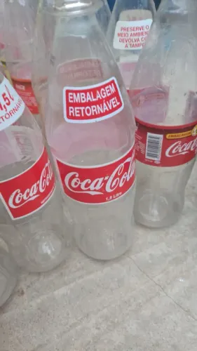 Retornável de 1,5L coca cola antiga