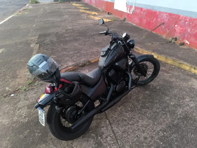 Shadow 600 2001 carburador duplo (blackout)