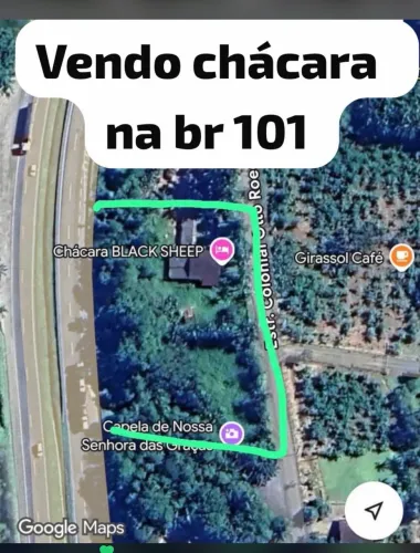 CHÁCARA A VENDA BR 101 