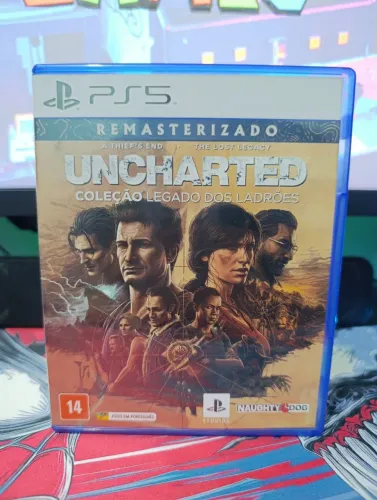 Uncharted Coleção Legado dos Ladrões - PS5 - Mídia Física
