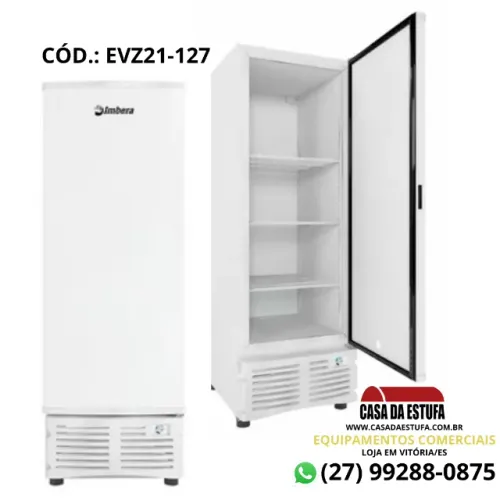 Freezer Tripla Ação INVERTER 560L Porta Cega EVZ21 Branco - Imbera