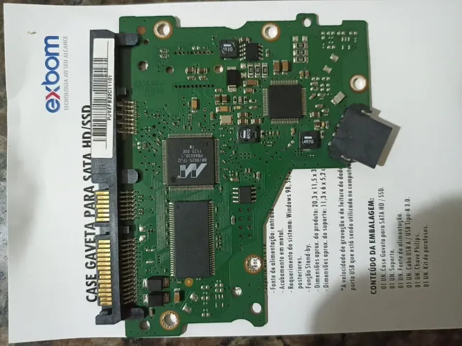 Placas de HDs diversos para recuperação de HD