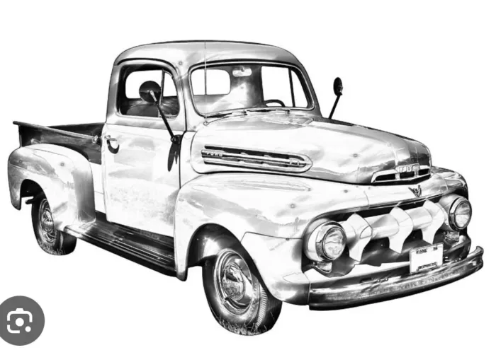 Chassi Ford F1 1951 com documento 
