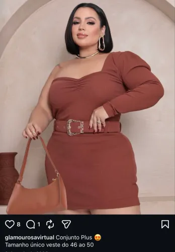 Conjunto plus size