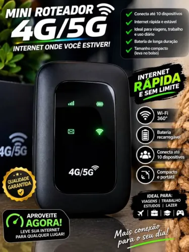 Roteador Wi-Fi 4g