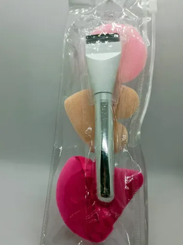 Kit esponjas + Pincel de base para maquiagem na necessarie