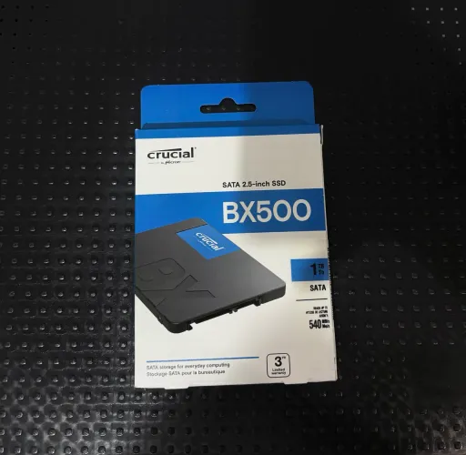 SSD Crucial BX500 1TB SATA 2.5" - Novo