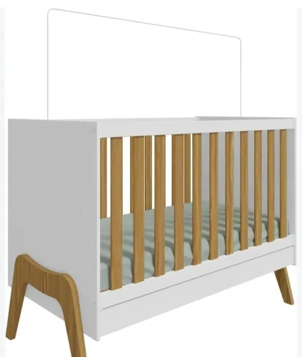 Vendo Berço Guti 5 em1+ colchão Ortobom impermeável, minha bebê nunca usou.