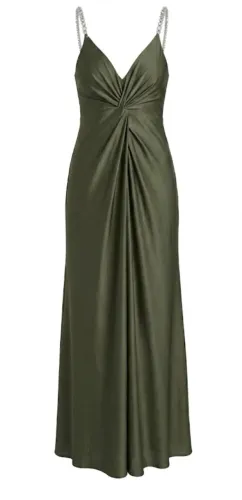Vestido de festa verde