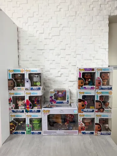Coleção Funko Pop MOANA Disney