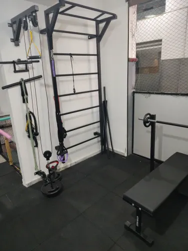 Estúdio fitness completo - mini academia 