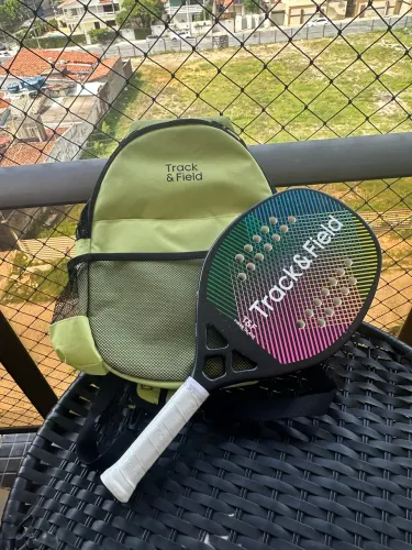 Raquete Nova de Beach Tênis com Bolsa - Track & Field