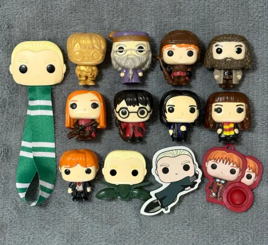 ESCOLHA O SEU - Funkos Harry Potter Kinder Joy Importada