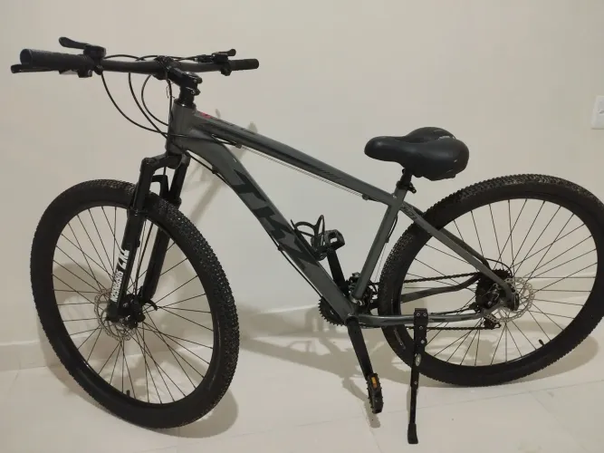Bike TSW Aro 29 Cinza - Excelente Estado com Pézinho