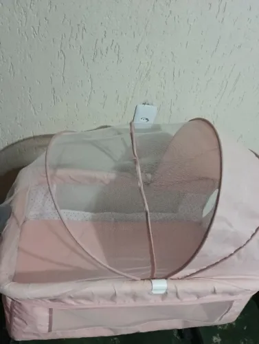 Berço Mosquiteiro 4 em 1 bebê portátil ajustável e dobrável! 