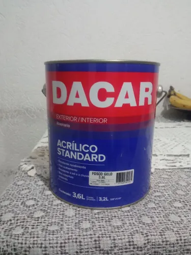 Tinta Dacar standart branco gelo 3,6 ml
