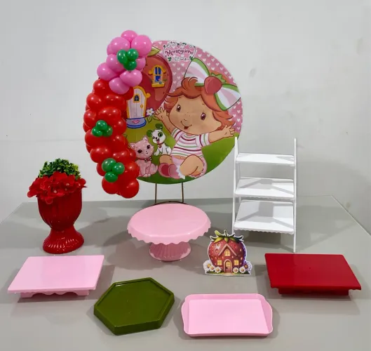 Decoração de festa pegue e monte festa na mesa