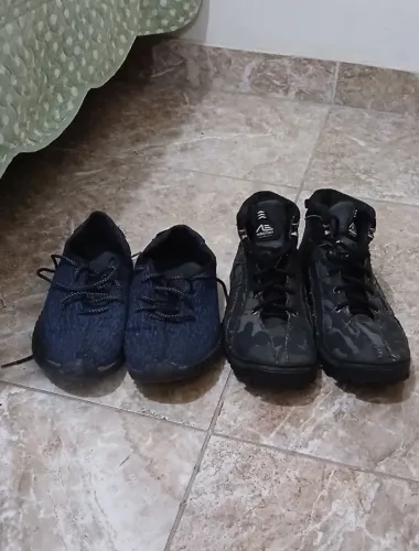 Kit Tênis + Coturno tamanho 40