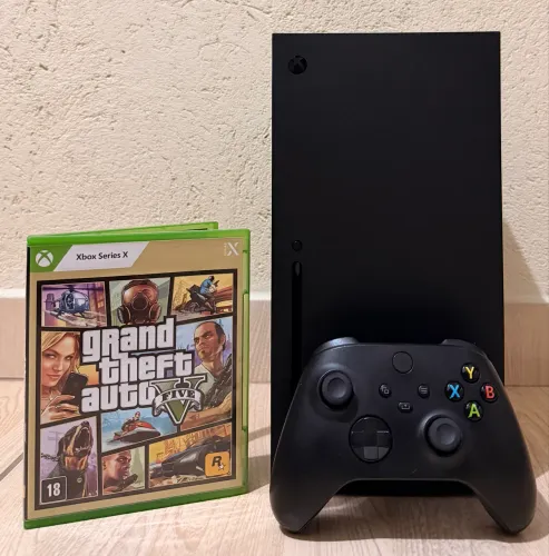Xbox series X completo impecável zero
