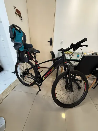Bicicleta Elétrica Oggi E-BW 8.0 - Estado de Nova! Upgrades Premium + Opcional Cadeirinha