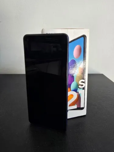 Samsung Galaxy A21s (Azul) - Na Caixa - Para Reparo (Botões e Tela)