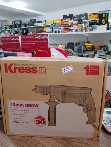 Furadeira impacto 650w Kress 1 ano de garantia de fabrica