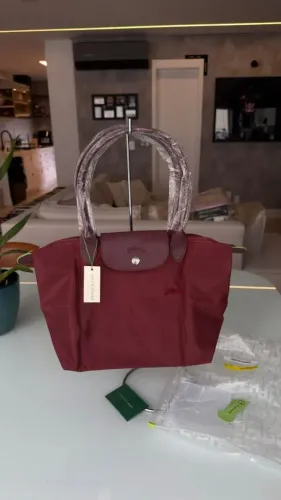 bolsa longchamp le pliage s vinho