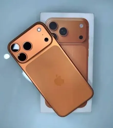 iPhone 17 pro Max Laranja