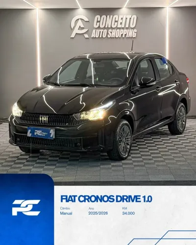 Fiat Cronos Drive 1.0 6V 2026