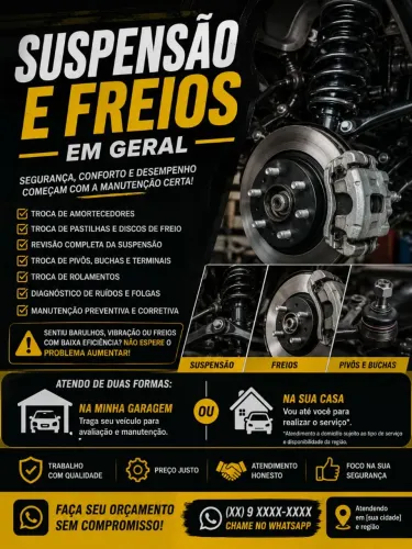 Sem oficina, sem fila, sem perder tempo.