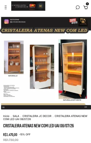 CRISTALEIRA ATENAS NEW