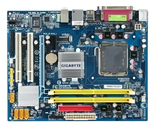 Placa Mãe Gigabyte Ga-945gcm-s2 Lga 775 Ddr2 - Usada