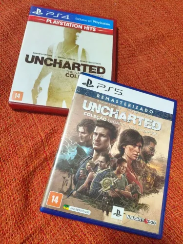 Uncharted colection + A thiefs end ps5
