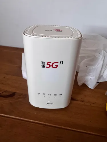 Roteador China Unicom GSM 5G CPE VN007 branco