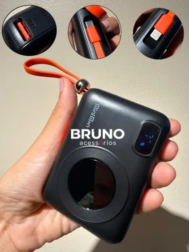 Mini power bank carregador portátil iOS Android 