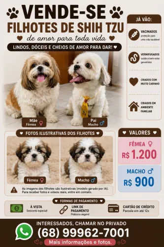 Cachorro Shih Tzu 