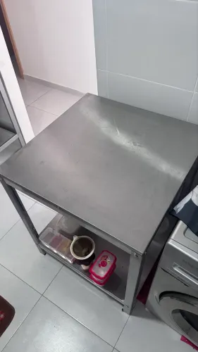 Mesa dupla Inox