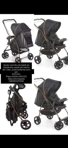 CARRINHO DE BEBE GALZERANO
