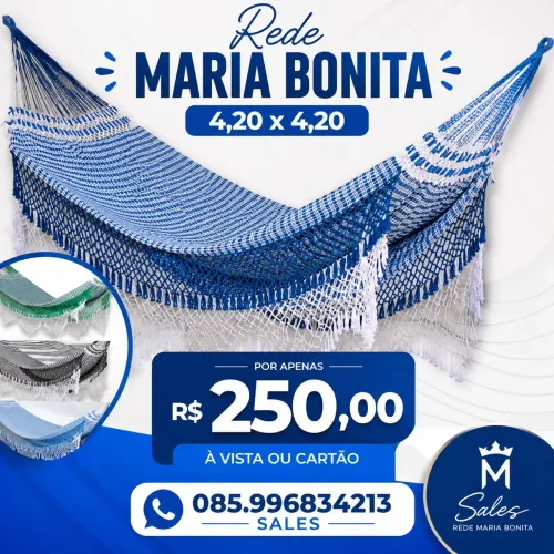 Redes Maria Bonita - Elegância e conforto para sua Casa
