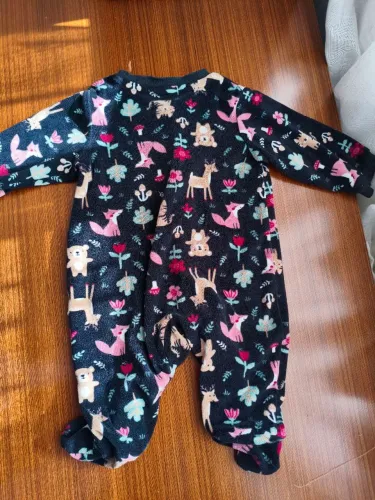 Macacão bebê menina RN a 3 meses