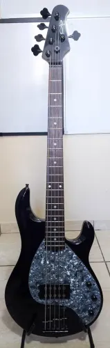 Contrabaixo OLP Music Man Stingray 5 Cordas ? Preto ? Acompanha Bag
