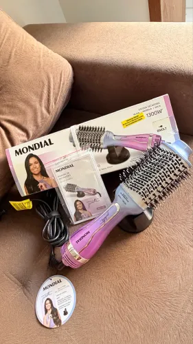 Vendo escova Secadora com suporte Mondial linha by Juliette / Alisa/Modela/Seca