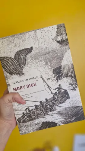 Livro Moby Dick - Editora 34 (Estado de Novo / Sem Marcas)
