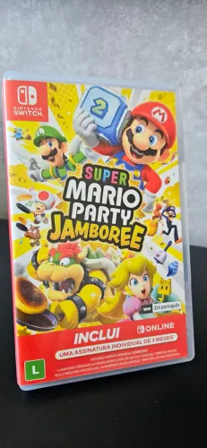 Super Mario Party Jamboree - Nintendo Switch (Mídia Física)